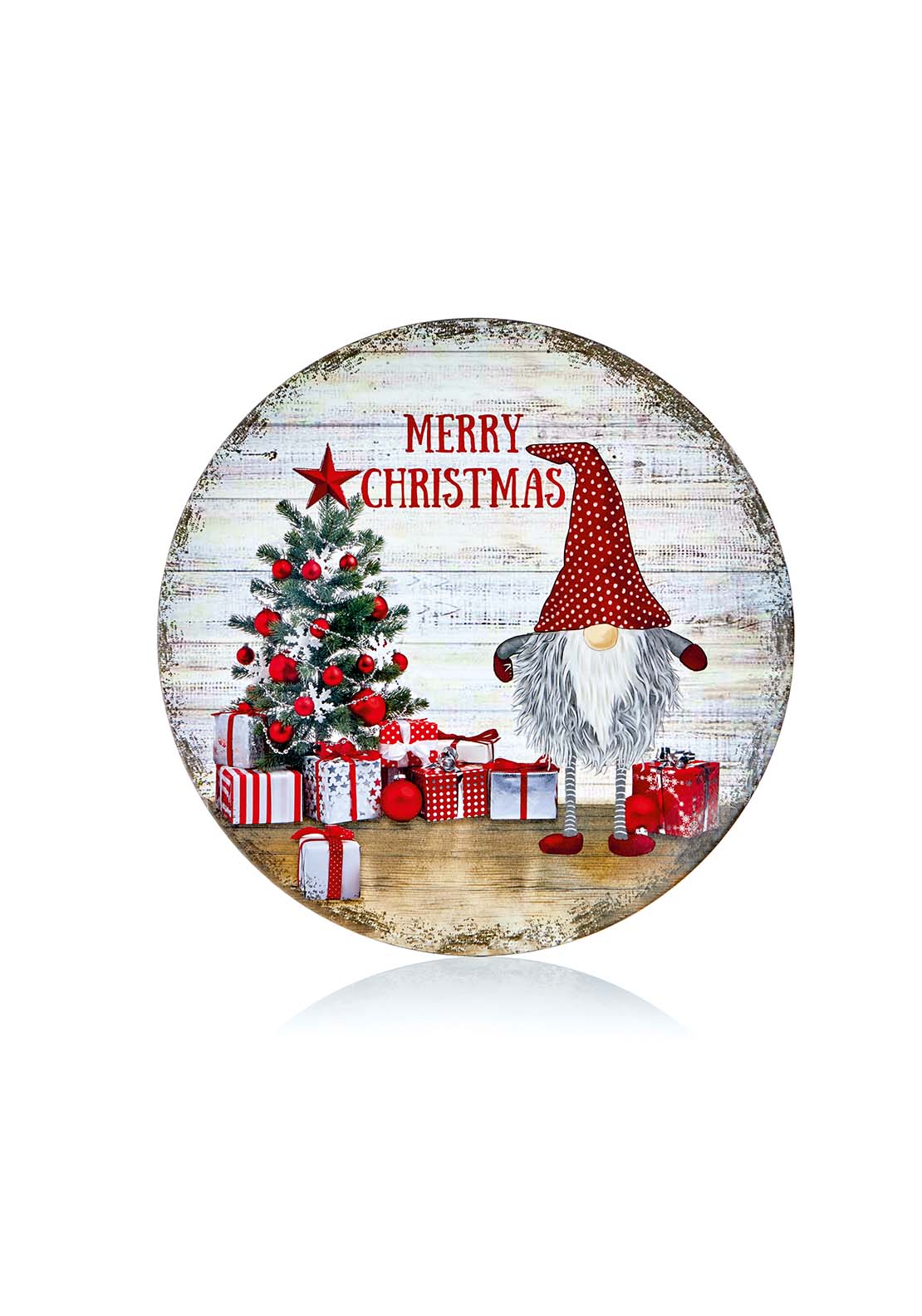 The Home Christmas Charger Plate With Gonk 1 Shaws Department Stores