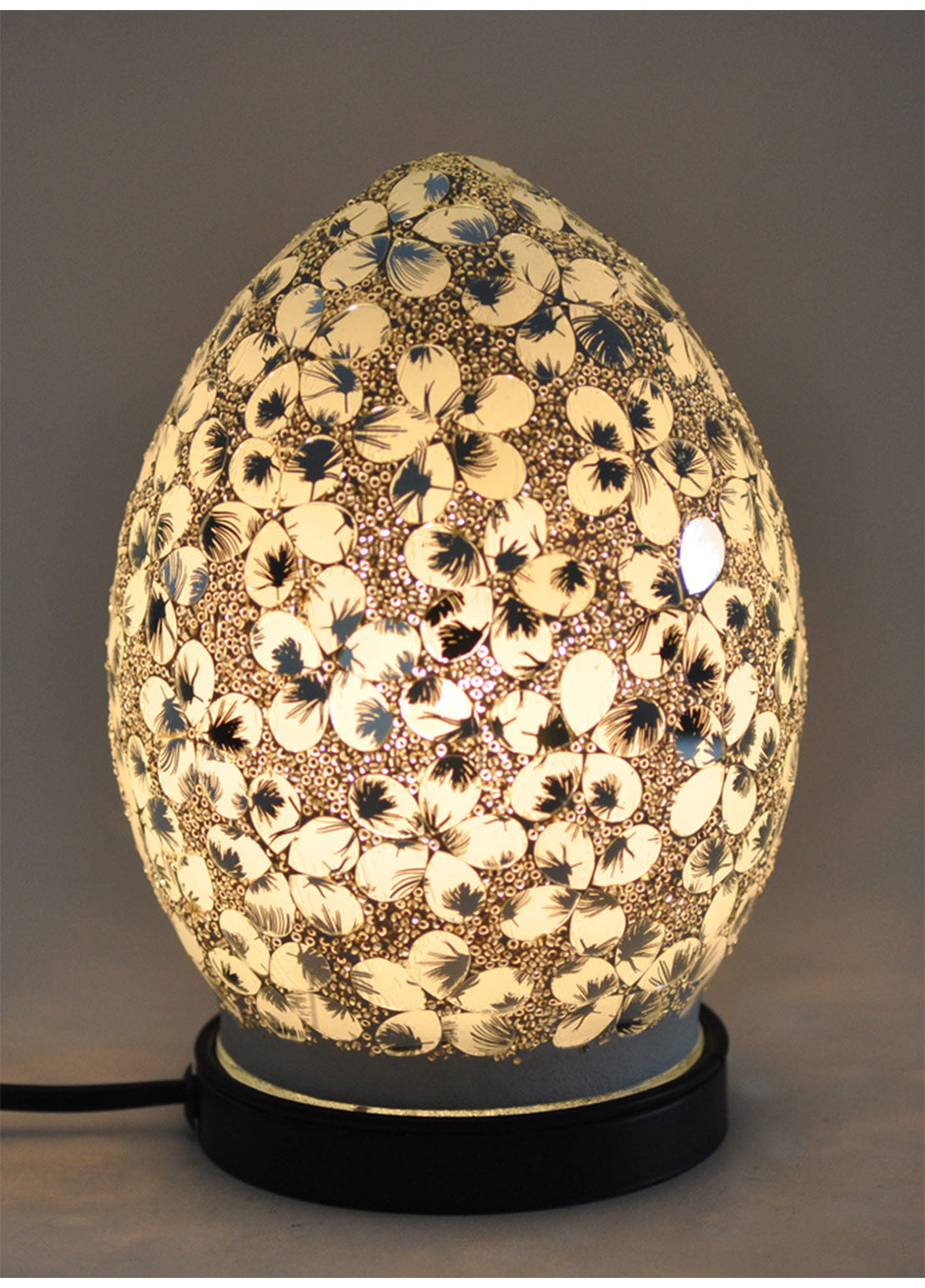 The Grange Collection Mosaic Egg Lamp 1 Shaws Department Stores