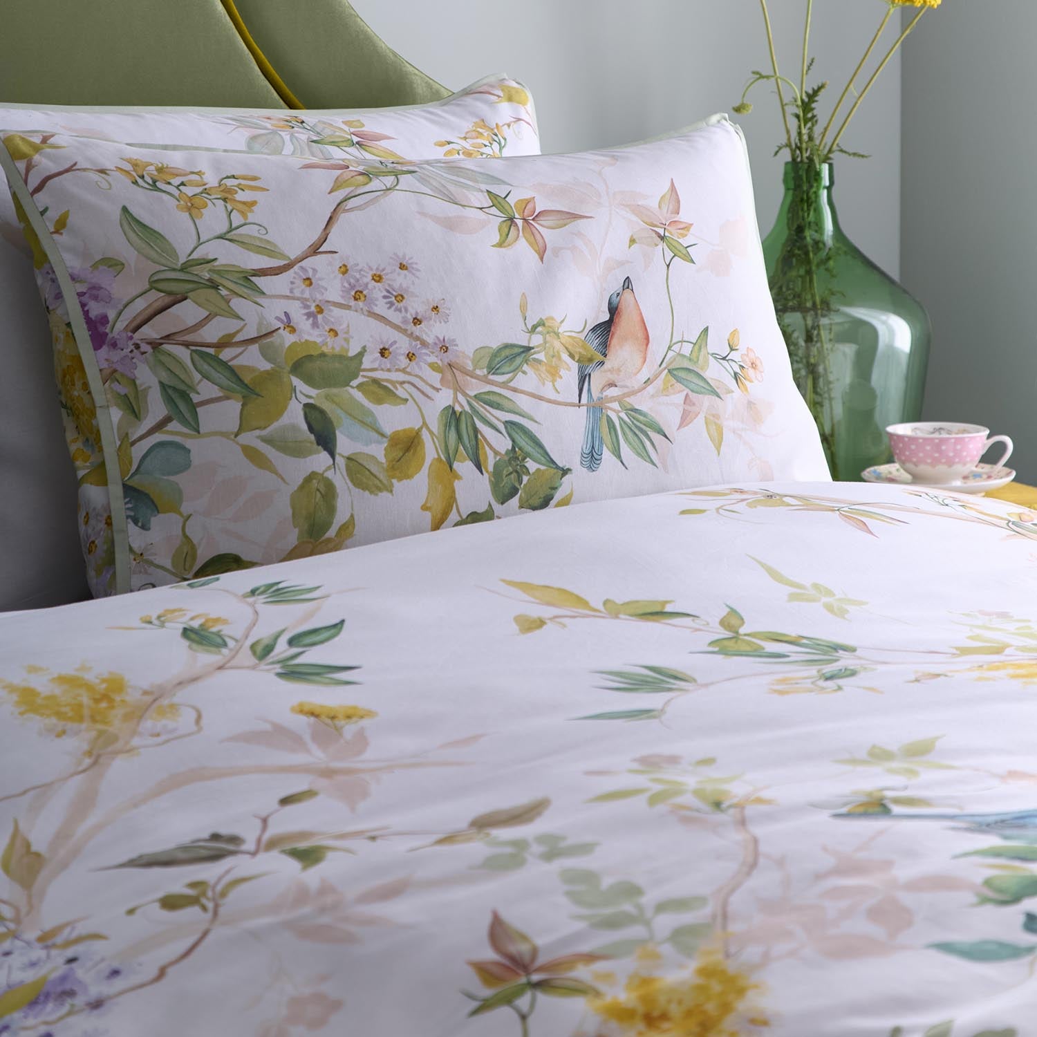 Heather & Ferne Anna Duvet Cover Set - Natural 3 Shaws Department Stores