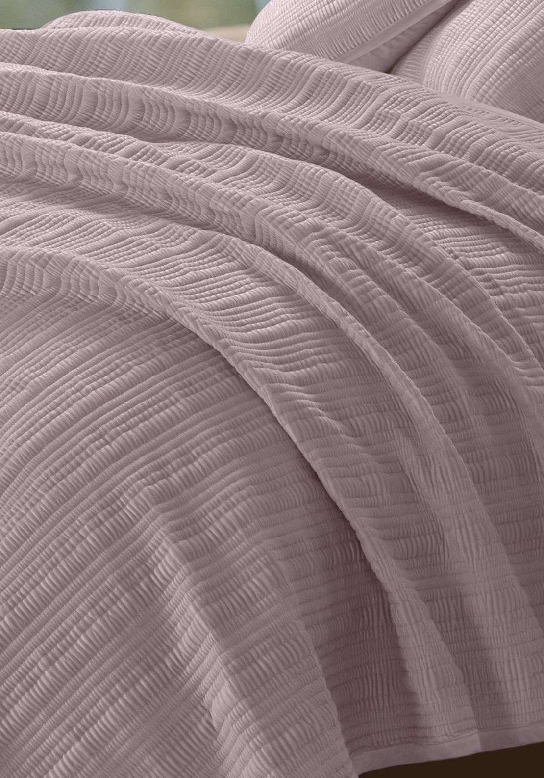 The Home Collection 100% Cotton Ashbury Throw - Pink 2 Shaws Department Stores