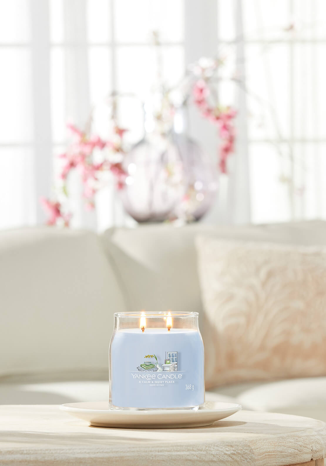 Yankee Candle Signature Medium Jar - Calm & Quiet 1 Shaws Department Stores
