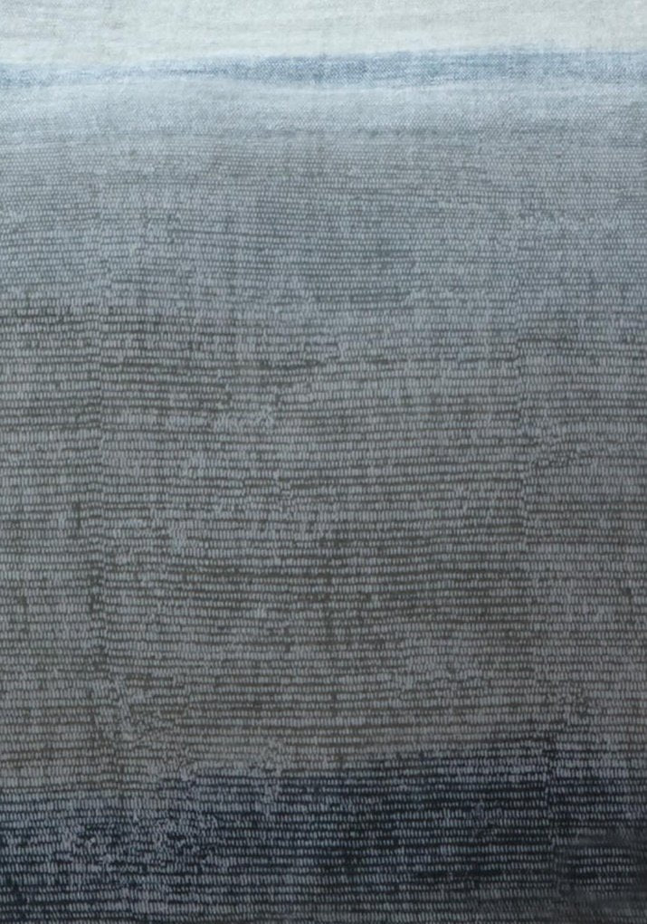 The Home Luxury Collection Blurred Stripe Duvet Cover Set - Green 6 Shaws Department Stores