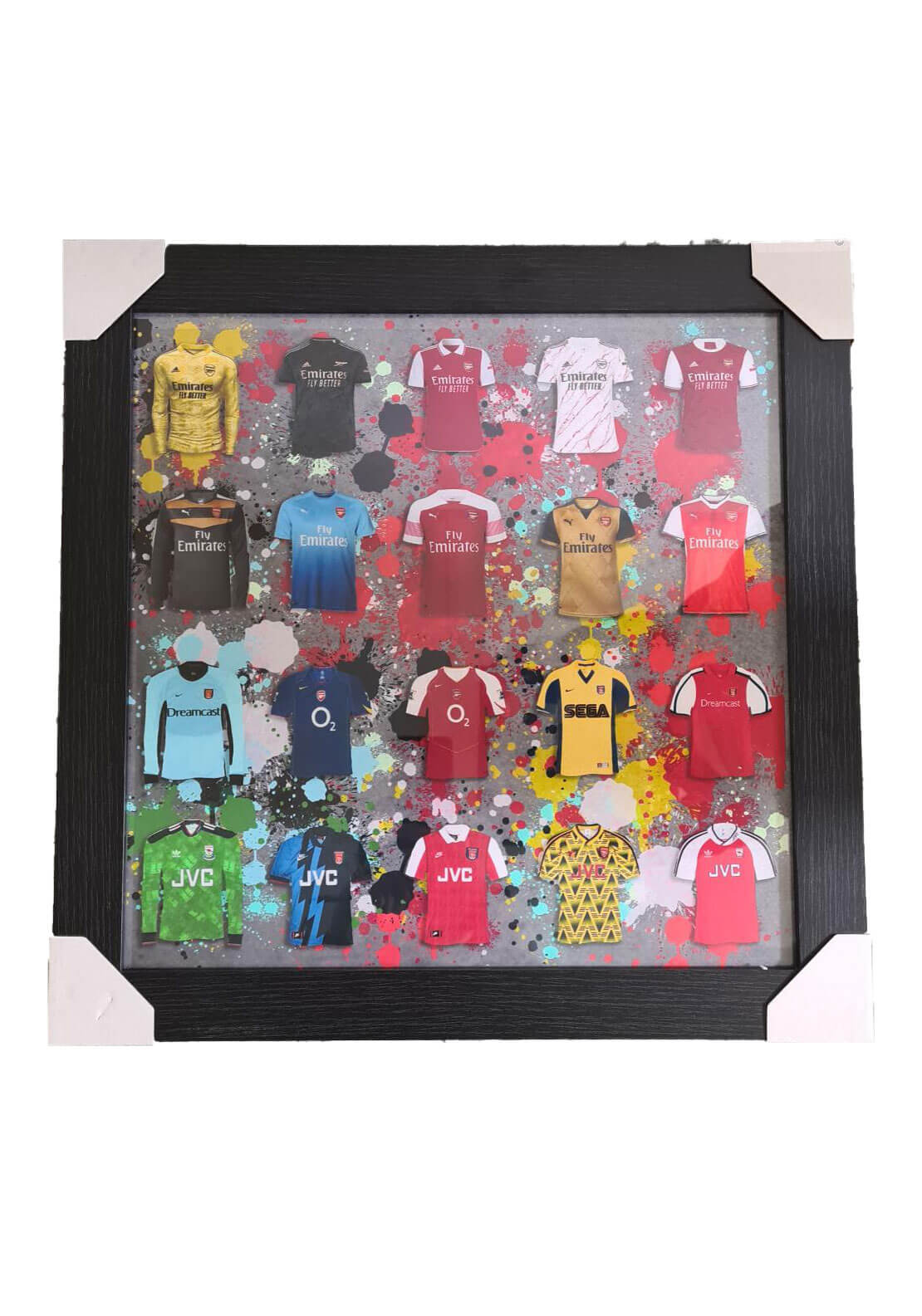 Arsenal Football Frame 47cm x 47cm Shaws Department Stores