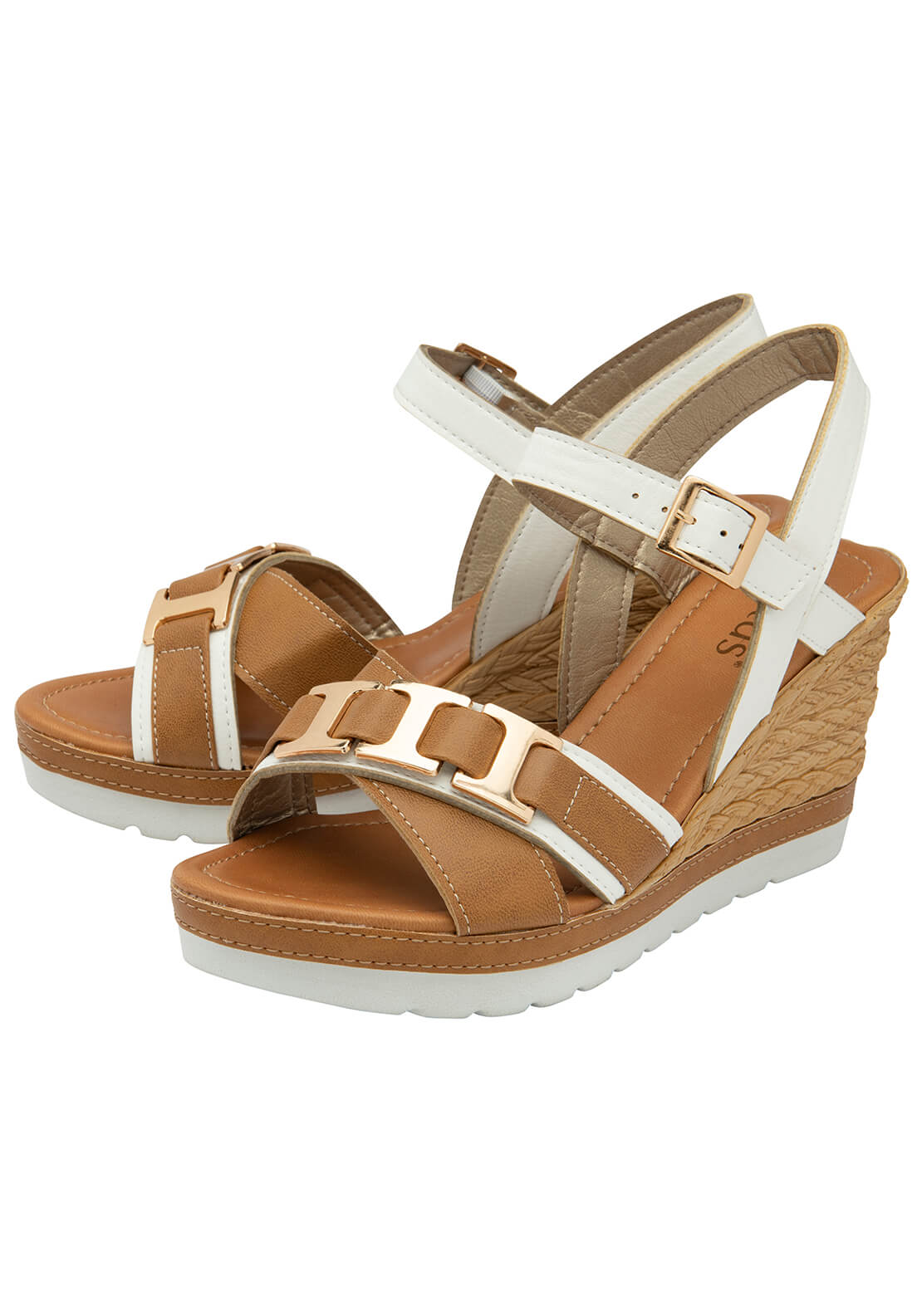 Lotus Bardolino Wedge Sandal 1 Shaws Department Stores