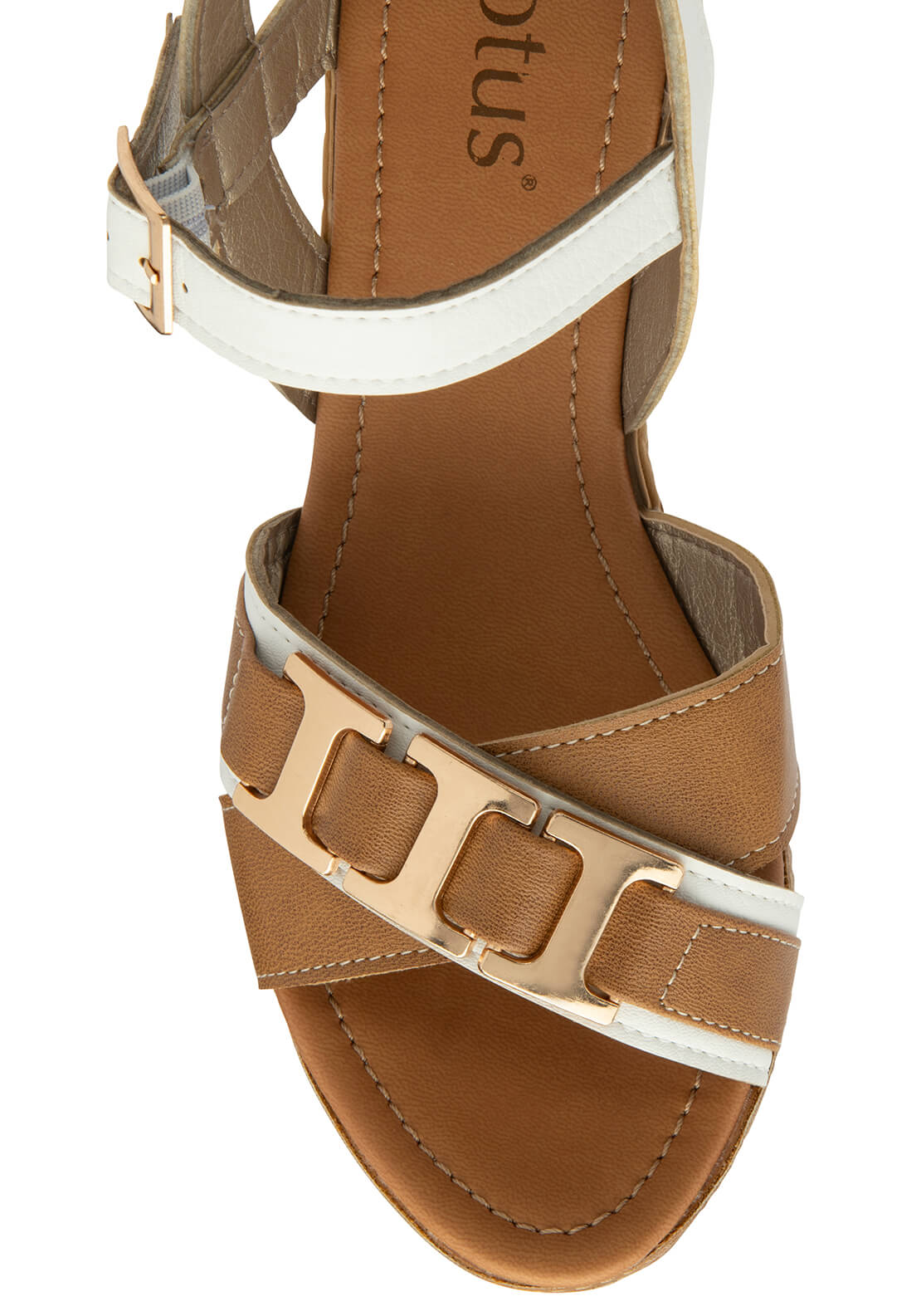 Lotus Bardolino Wedge Sandal 3 Shaws Department Stores