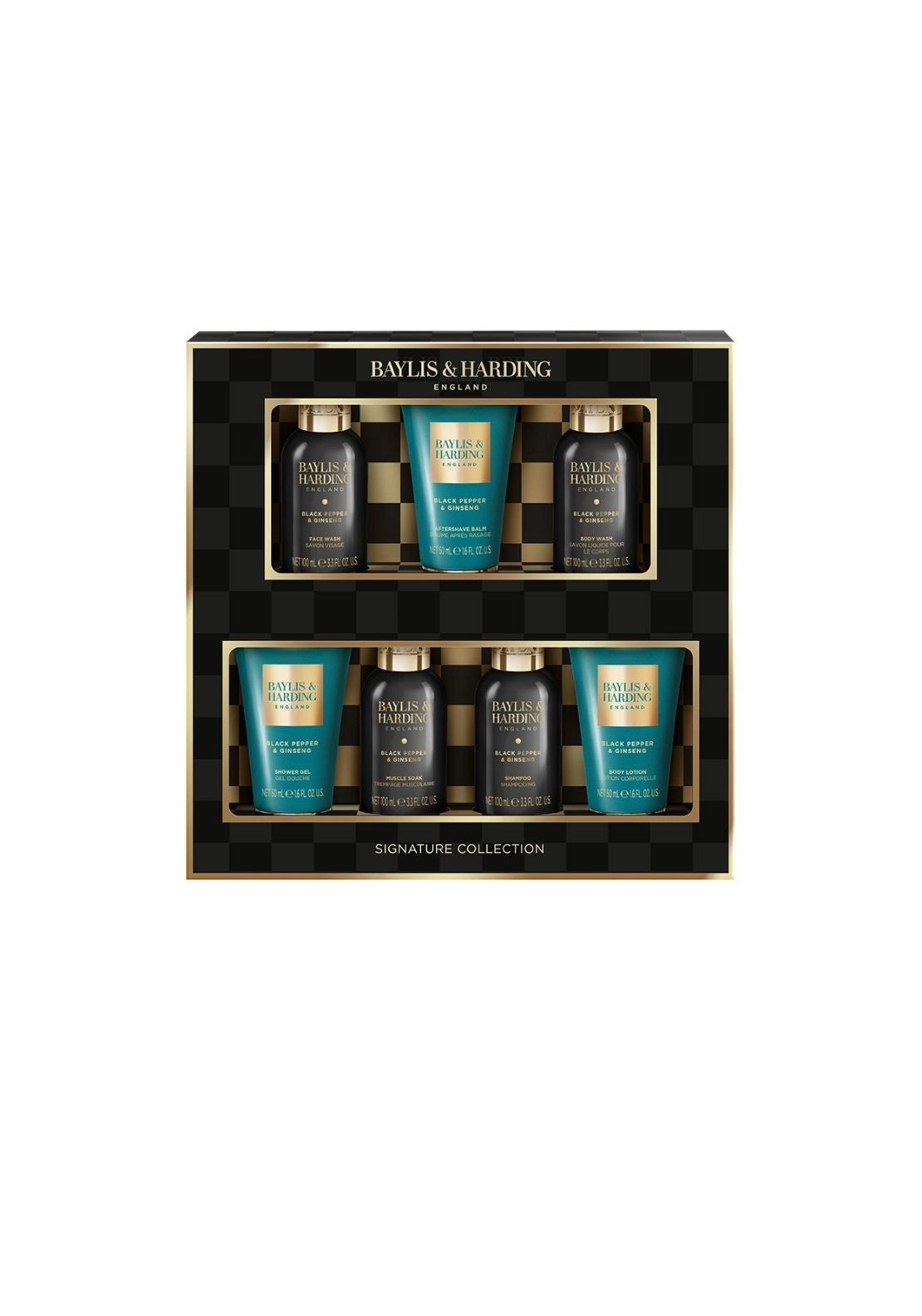 Black Pepper & Ginseng His Essential Luxuries Gift Set - Blackpepper&ginseng