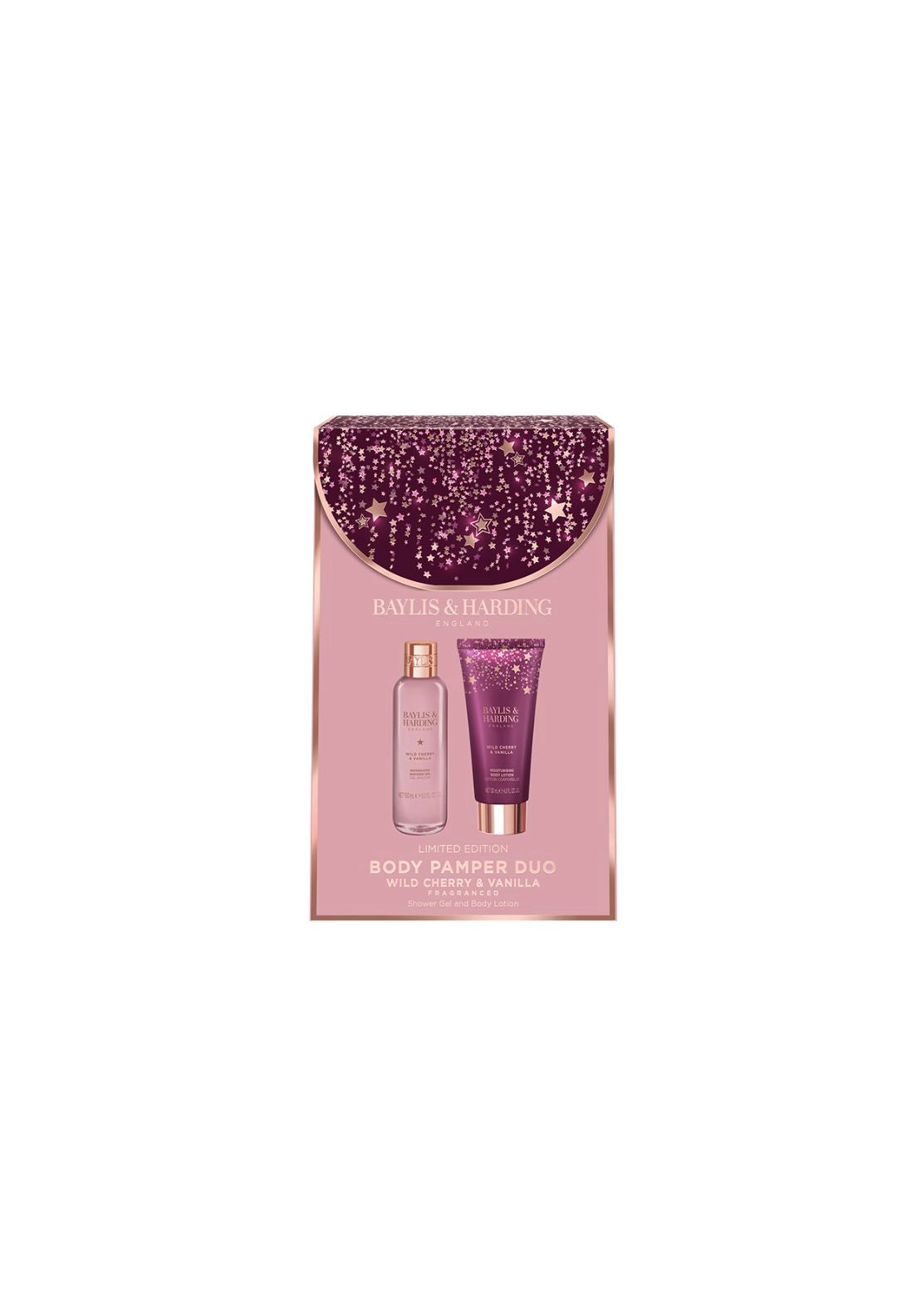 Wild Cherry & Vanilla Luxury Body Pamper Duo Gift Set - Wildcherry&vanilla