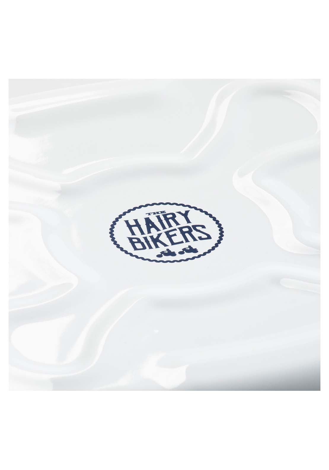 Hairy Bikers Hairy Bikers Enamelled 4L Casserole Dish - White 4 Shaws Department Stores