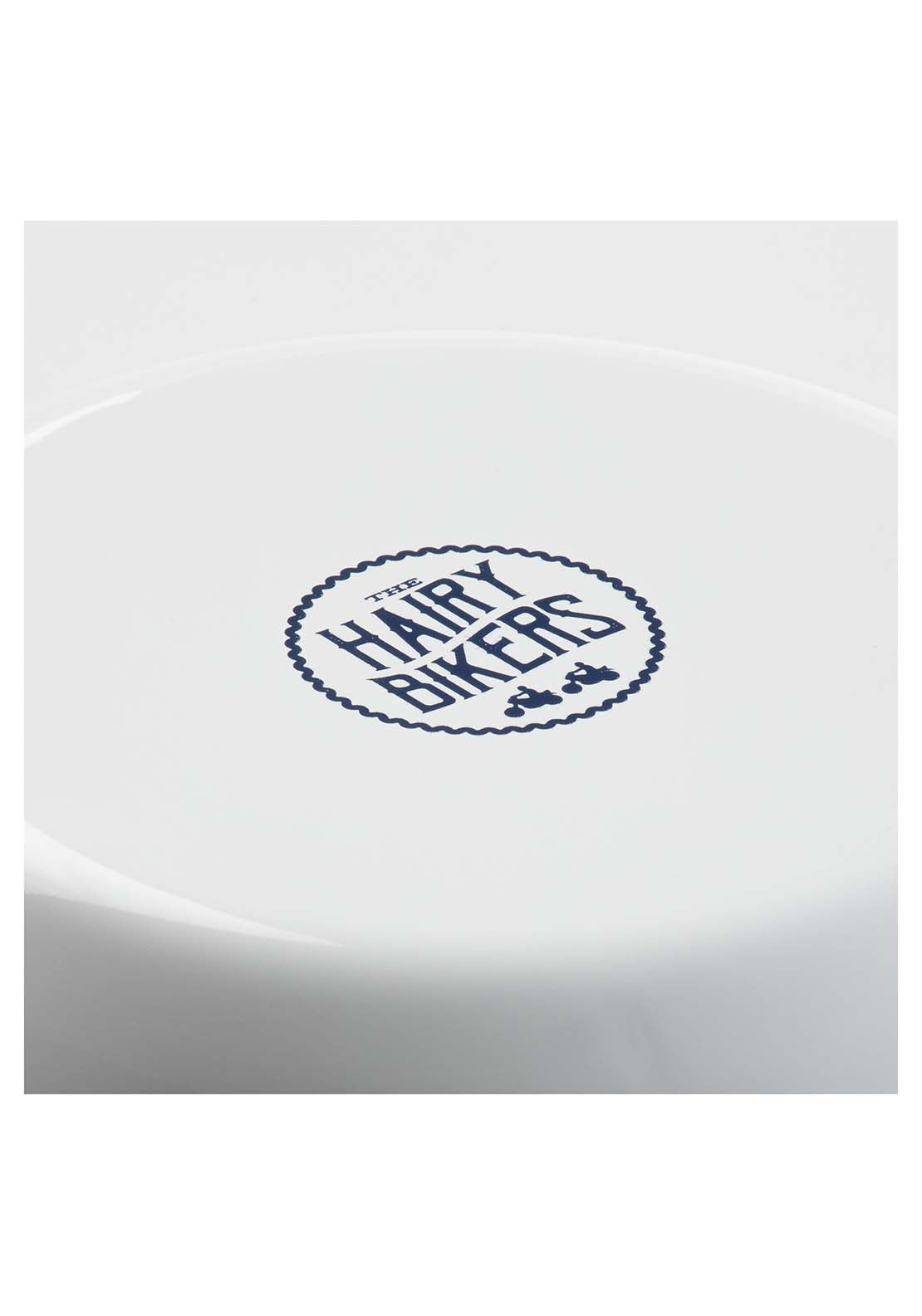 Hairy Bikers Hairy Bikers Enamelled Roasting Tin - White 4 Shaws Department Stores