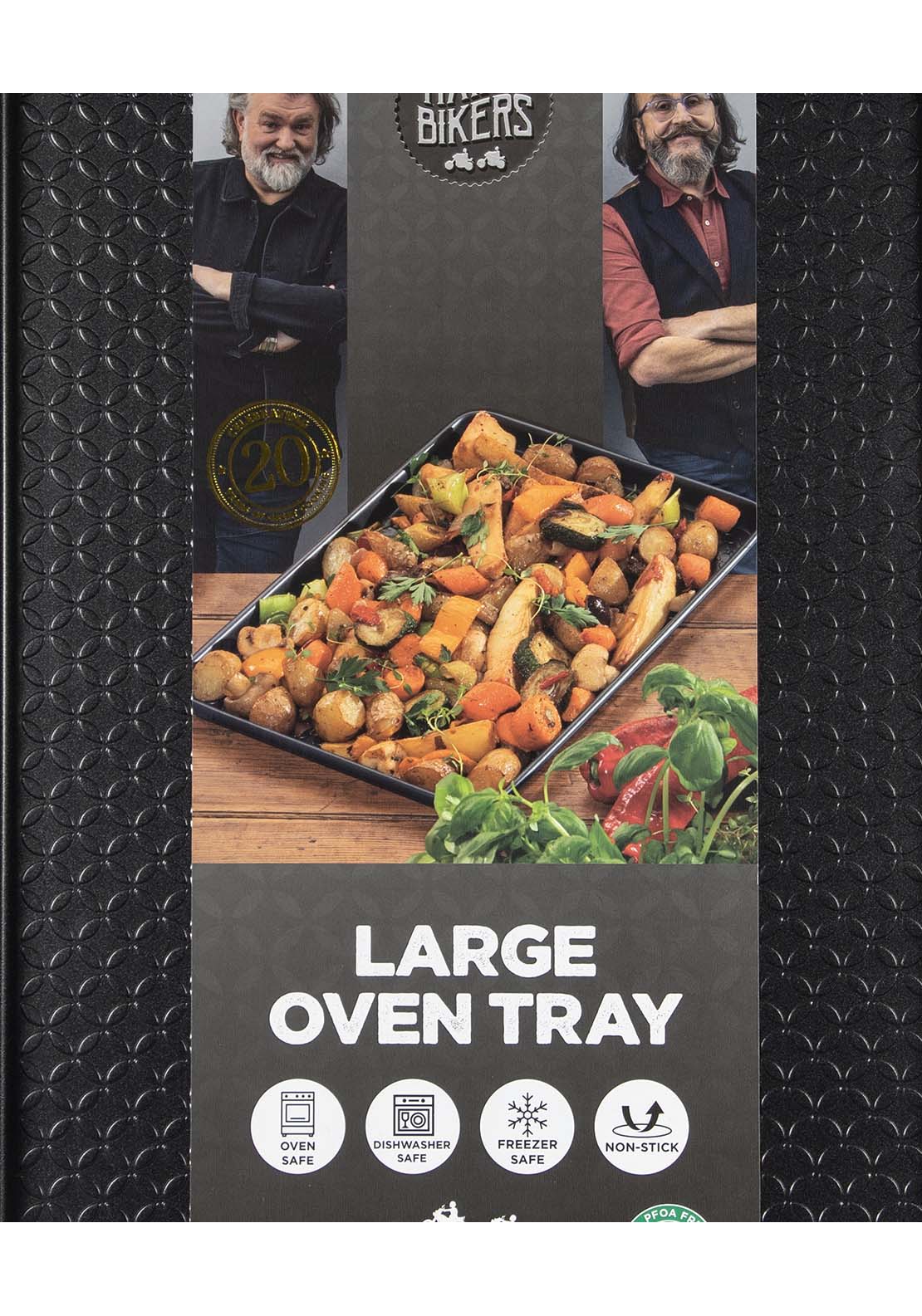 Hairy Bikers Hairy Bikers Large Oven Tray - Black 2 Shaws Department Stores