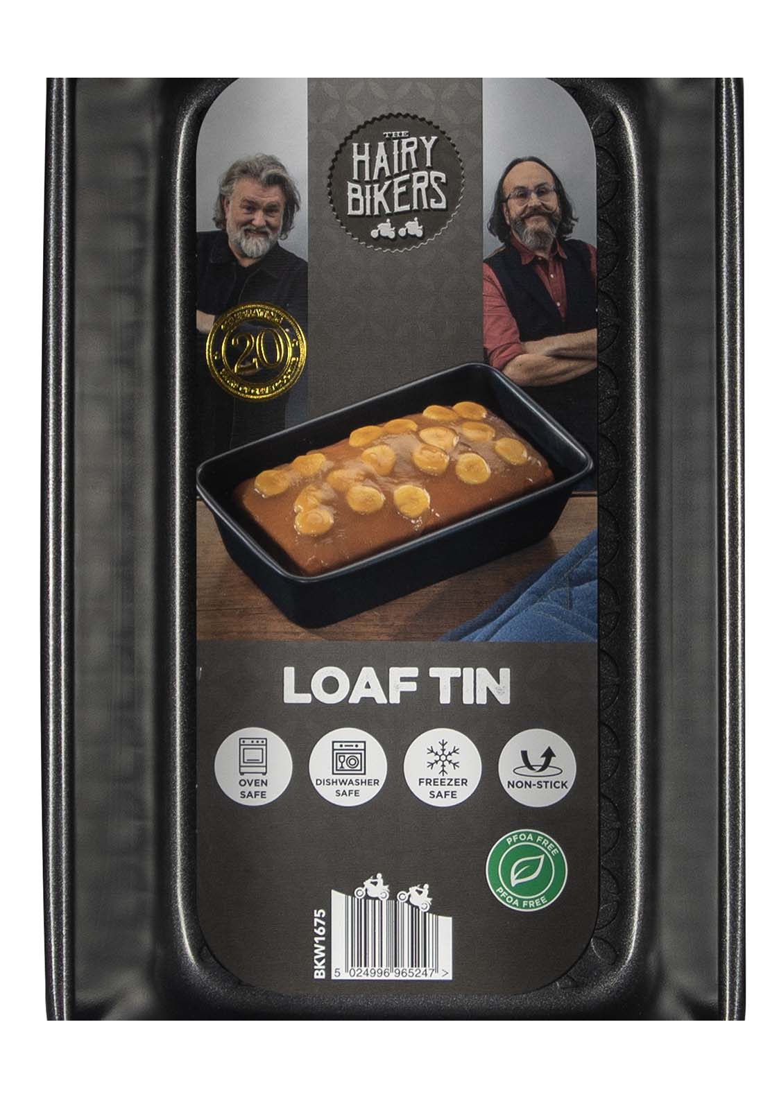 Hairy Bikers Hairy Bikers Loaf Pan - Black 2 Shaws Department Stores
