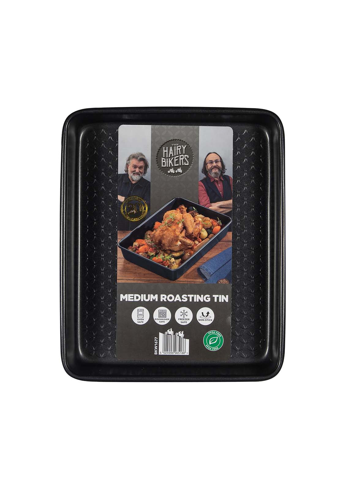 Hairy Bikers Hairy Bikers Medium Roasting Tin - Black 2 Shaws Department Stores