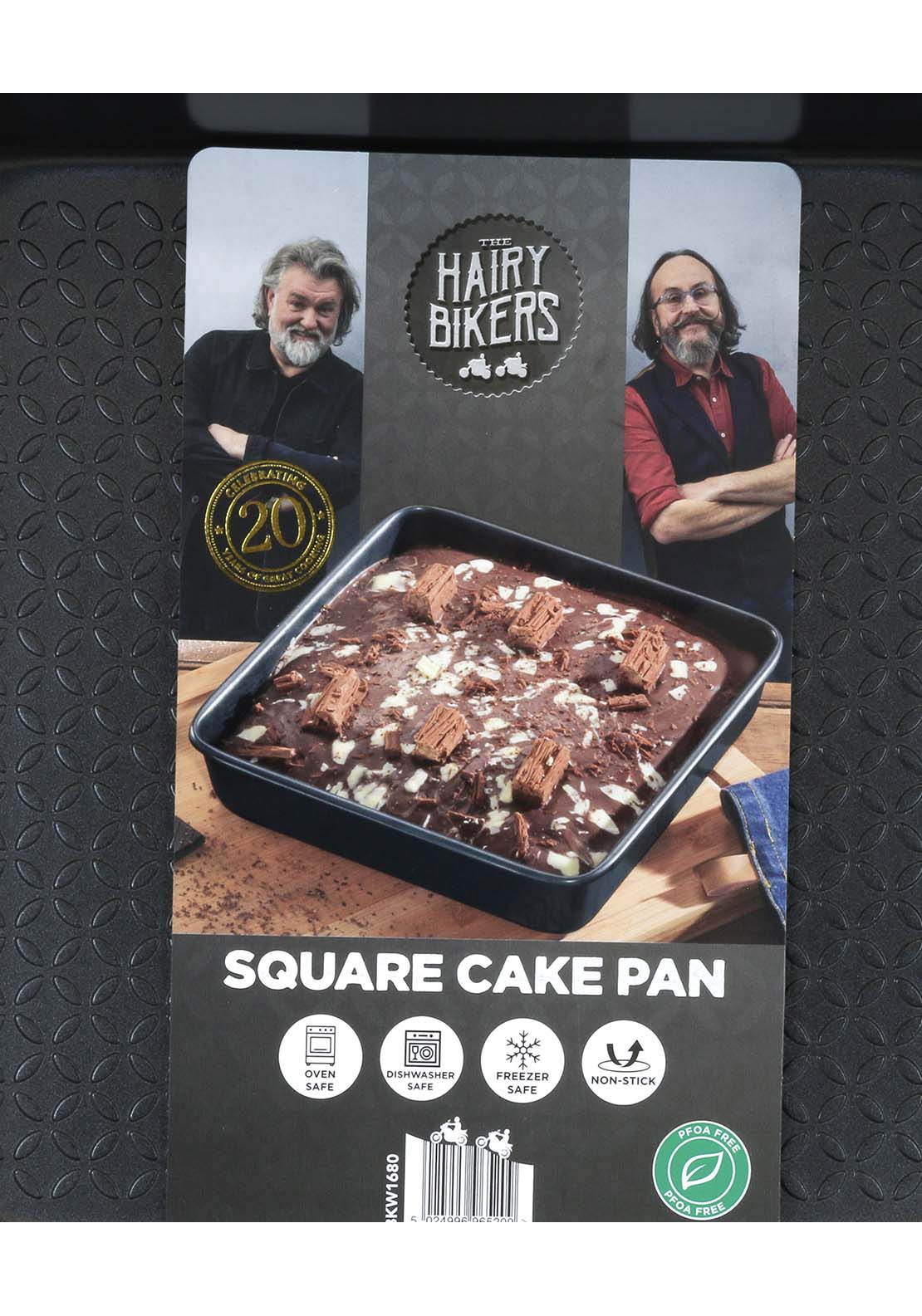 Hairy Bikers Hairy Bikers Square Cake Tin - Black 2 Shaws Department Stores