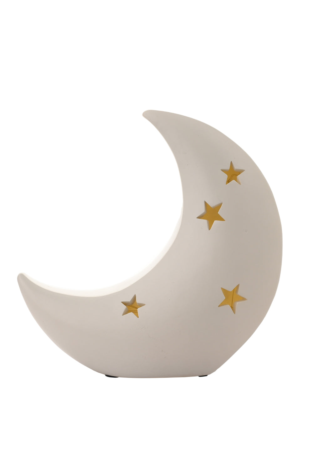 Bambino Bambino Moon Shaped Resin Night Light "Love you to the Moon" 2 Shaws Department Stores