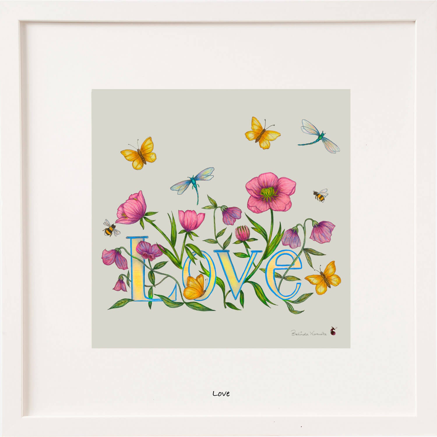 Belinda Northcote The Power of Love 6x6inches 1 Shaws Department Stores