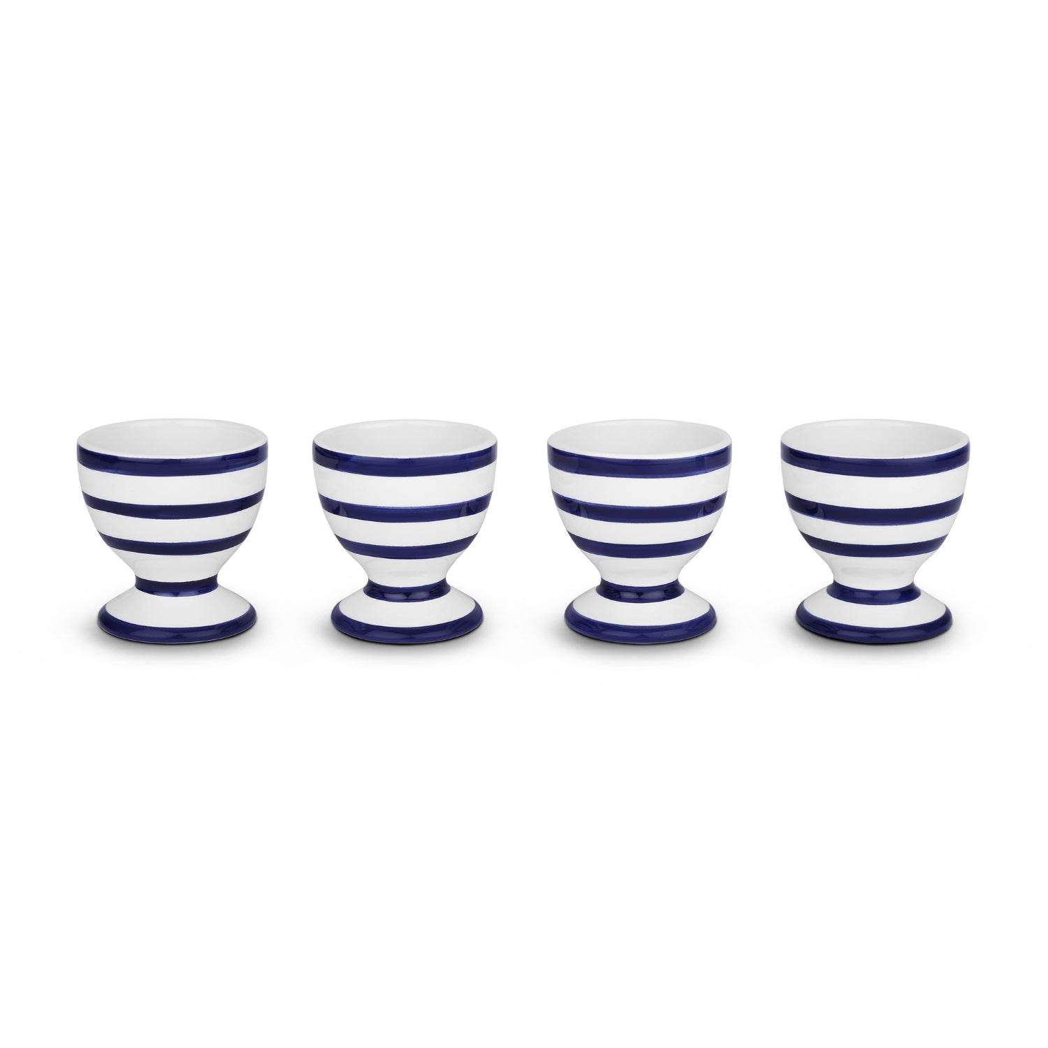 Newbridge Silverware Blue Stripe Egg Cups Set of 4 1 Shaws Department Stores