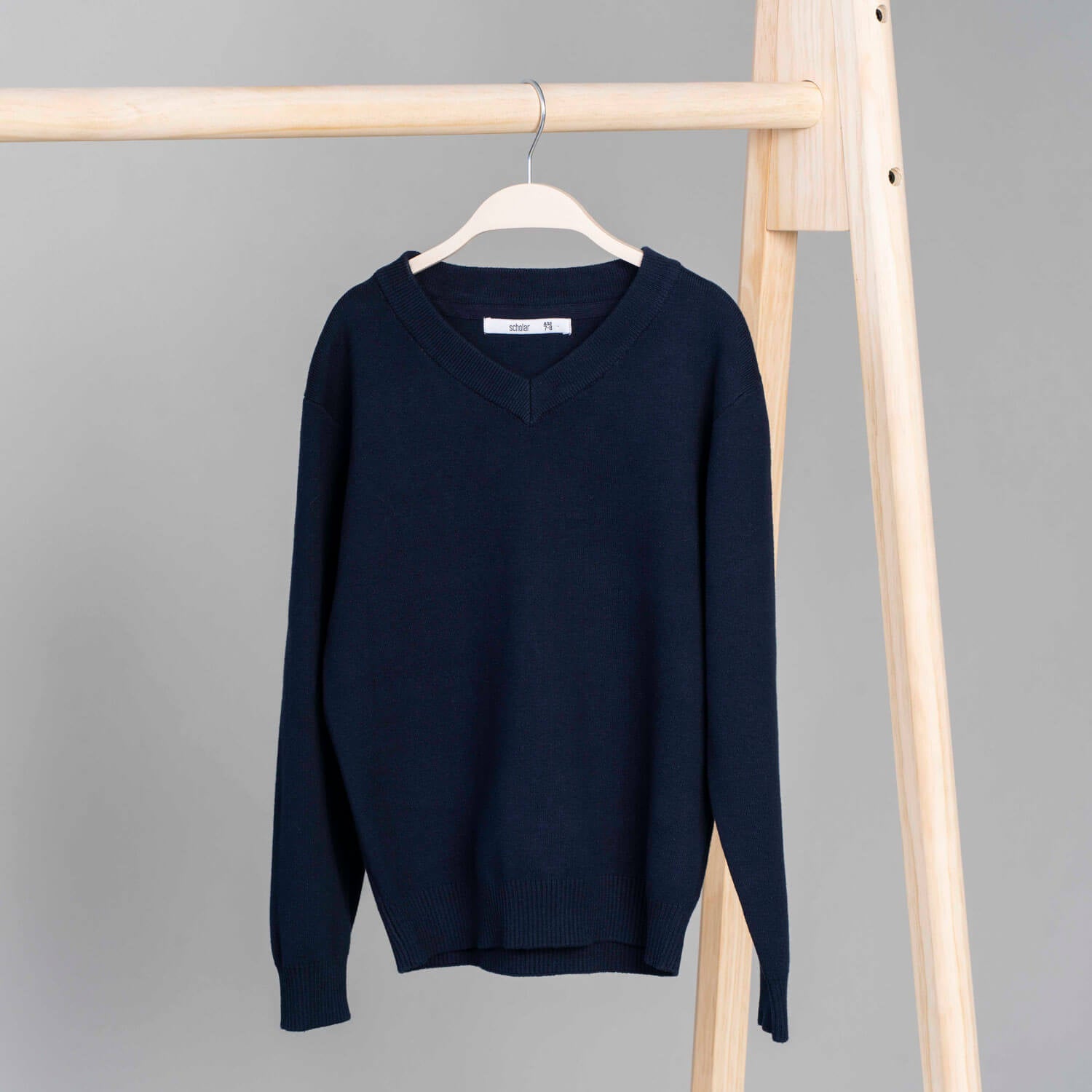 Navy blue store cotton jumper