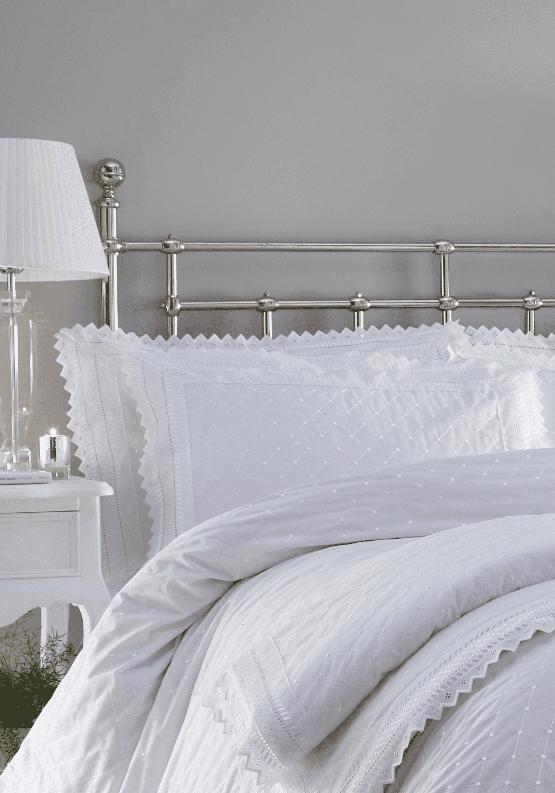 The Home Balmoral Pillowcase - White 1 Shaws Department Stores