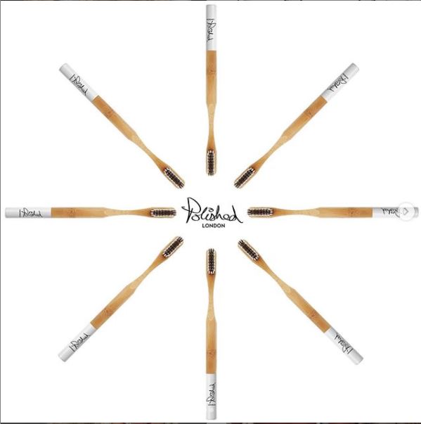 Polished London Bamboo Toothbrush 2 Shaws Department Stores