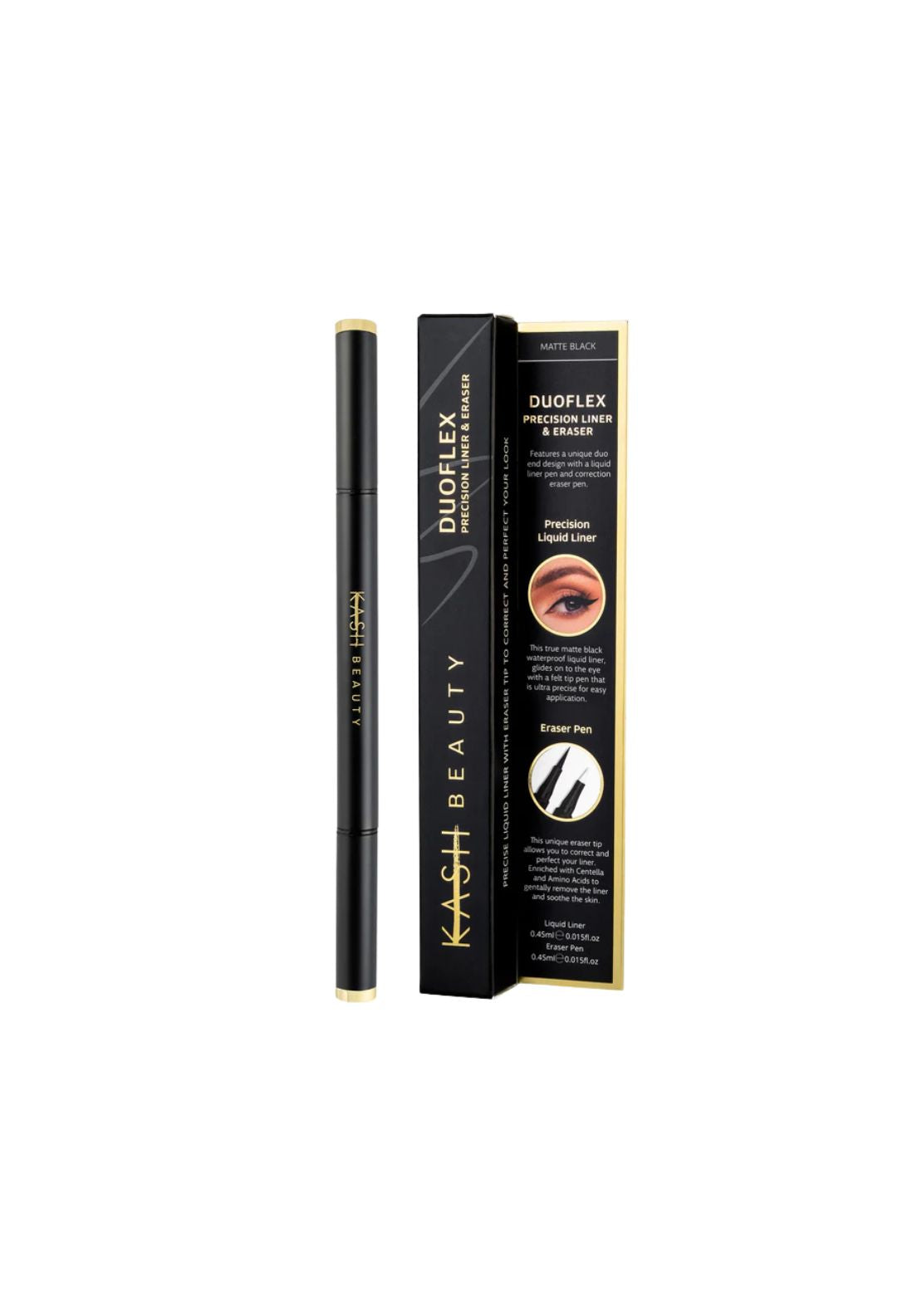 Kash Beauty Duoflex Liquid Liner - Black 1 Shaws Department Stores