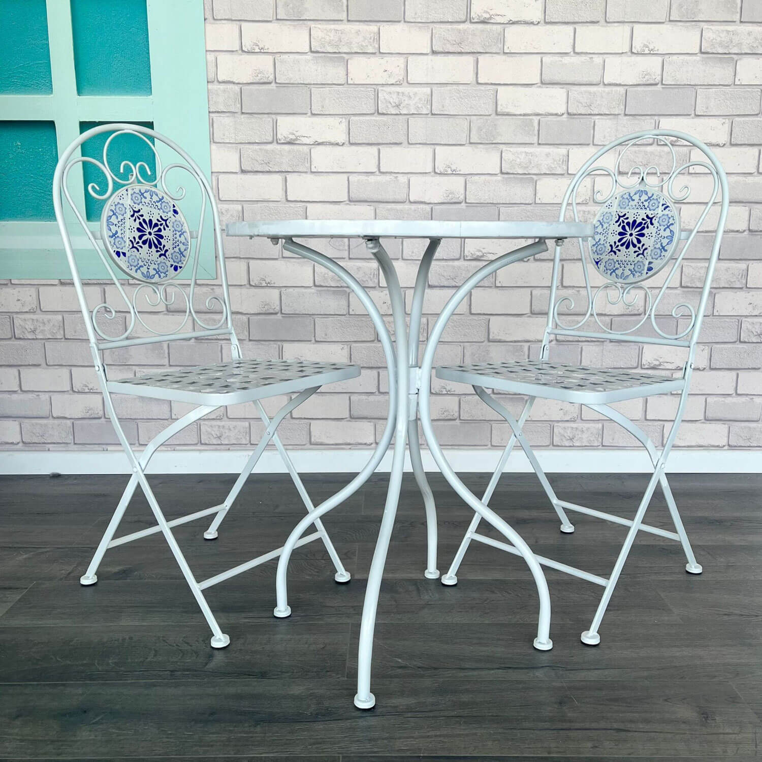 The Home Garden Mosaic Bistro Set 2 Shaws Department Stores