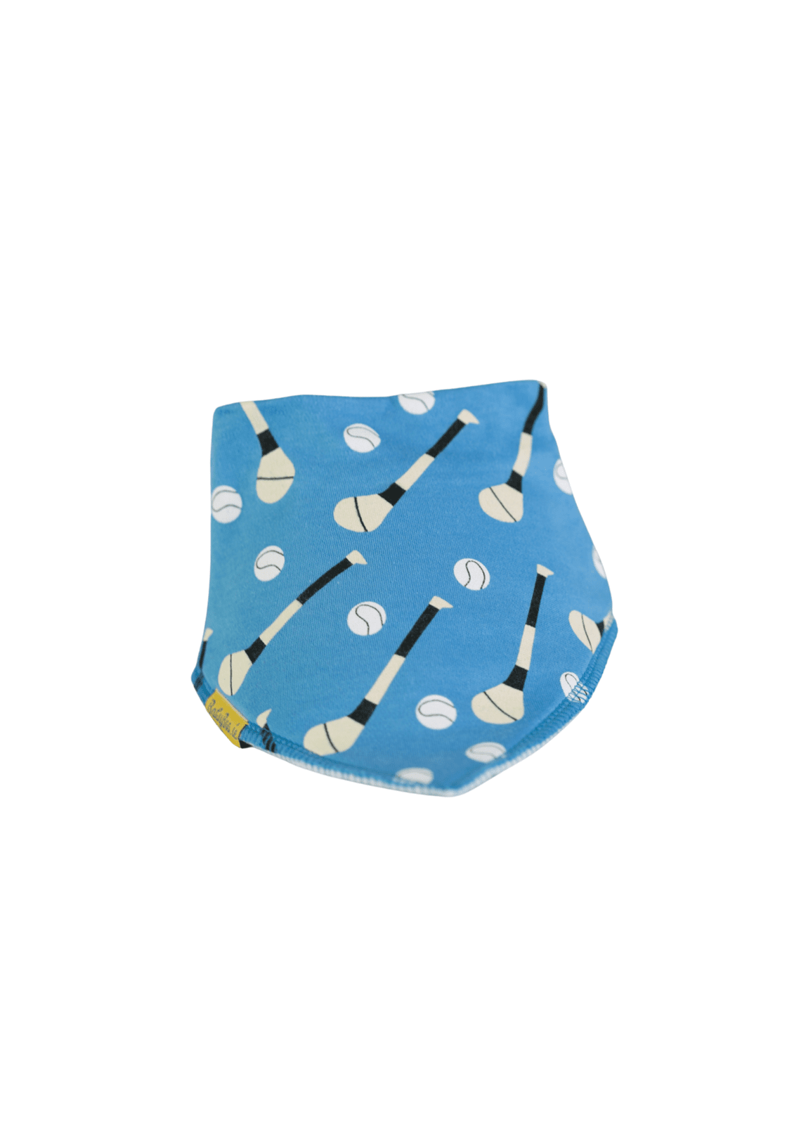 Babyboo Blue GAA mad organic cotton DribbleBoo bandana bib - Blue 1 Shaws Department Stores
