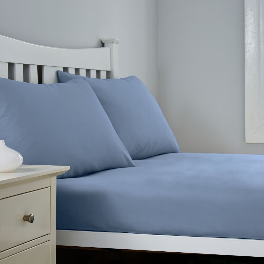 The Home Collection 300 Thread Count Deep Fitted Sheet 35cm 1 Shaws Department Stores