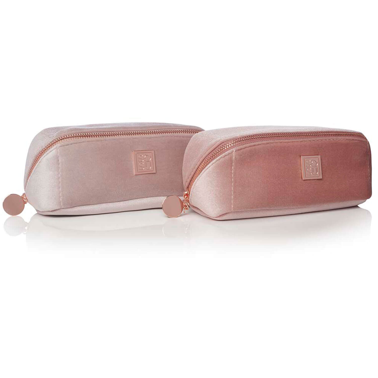 Sosu Luxury Velvet Vanity Bag - Nude 2 Shaws Department Stores