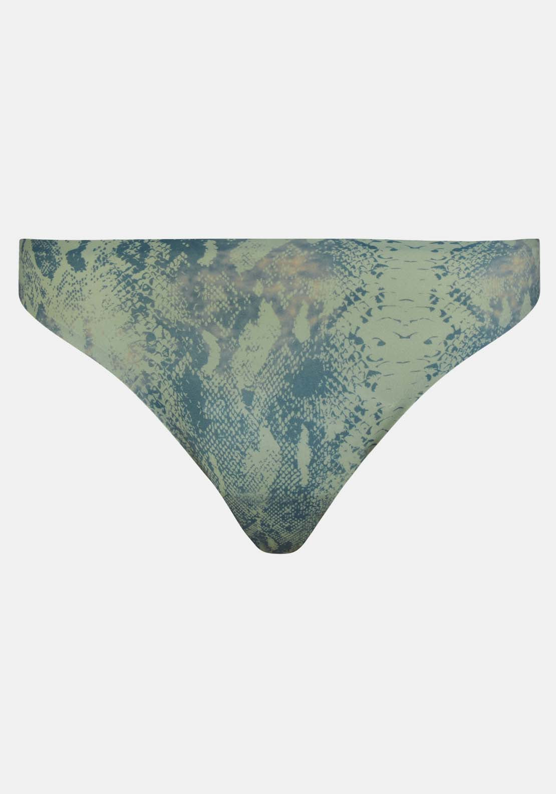 Chantelle Soft Stretch Thong - Python Print 1 Shaws Department Stores