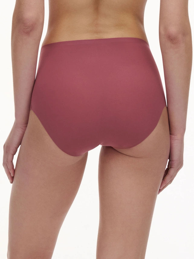 Chantelle Soft Stretch High Waist Brief - Sepia 2 Shaws Department Stores