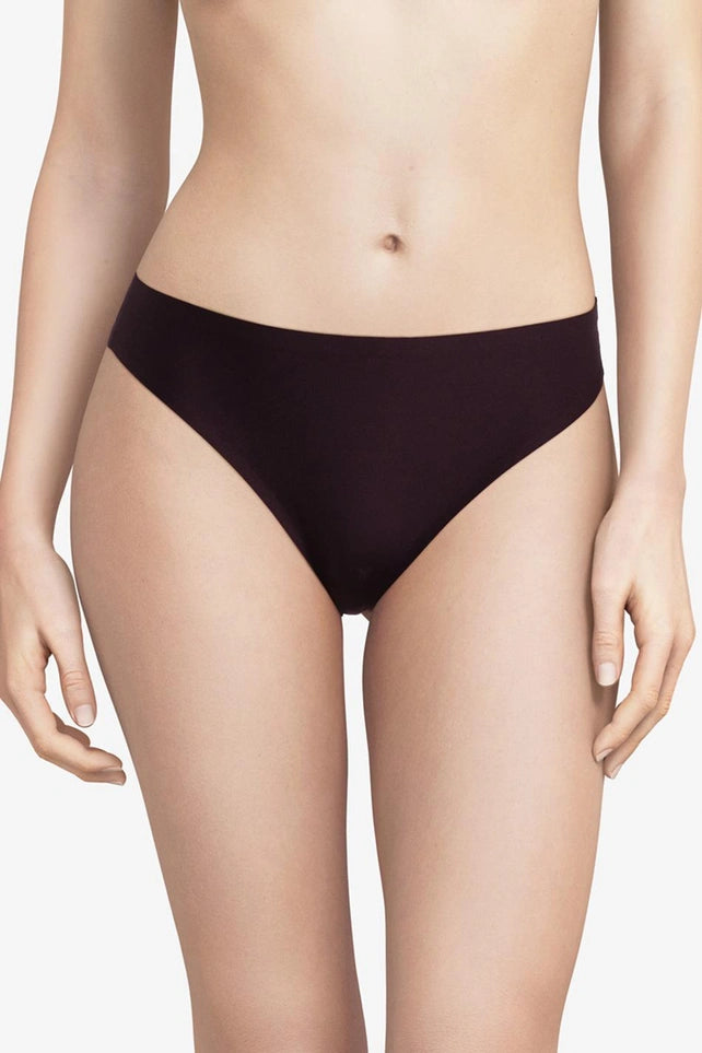 Chantelle Soft Stretch Thong - Purple 1 Shaws Department Stores