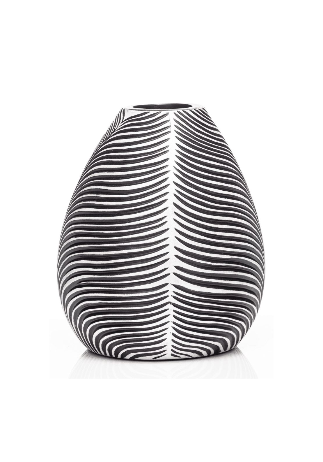 The Grange Collection Black Decorative Vase 1 Shaws Department Stores