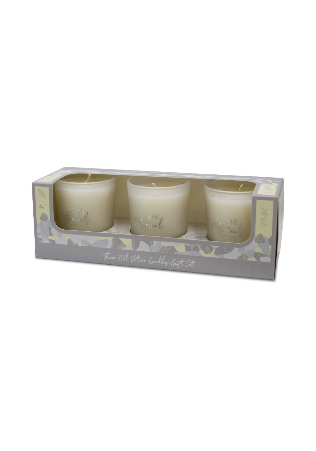 Fresh Cotton Votive Trio Set - Multi