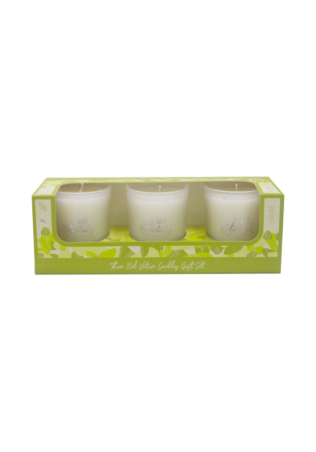 Lime Leaf & Ginger Votive Trio Set - Multi