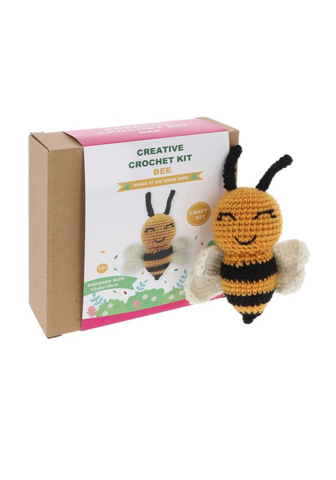 The Home Collection Creative Crochet Kit Busy Bee 1 Shaws Department Stores
