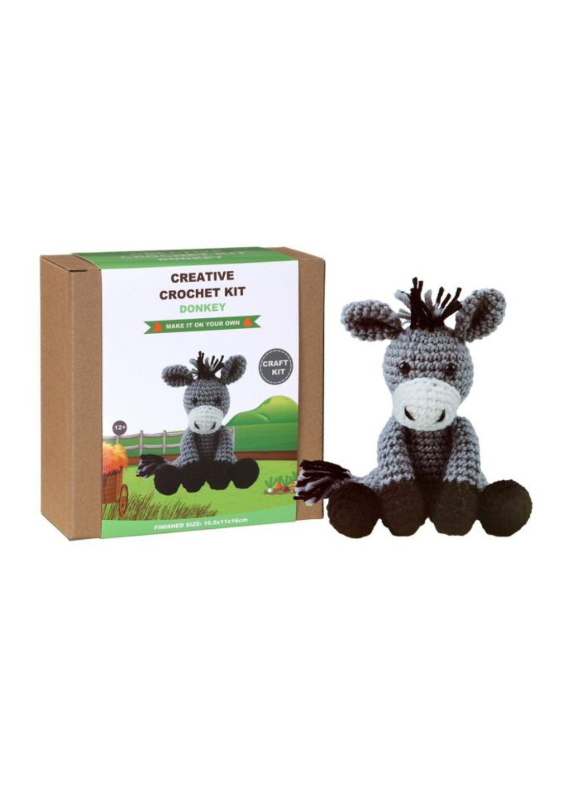 The Home Collection Creative Crochet Donkey 1 Shaws Department Stores