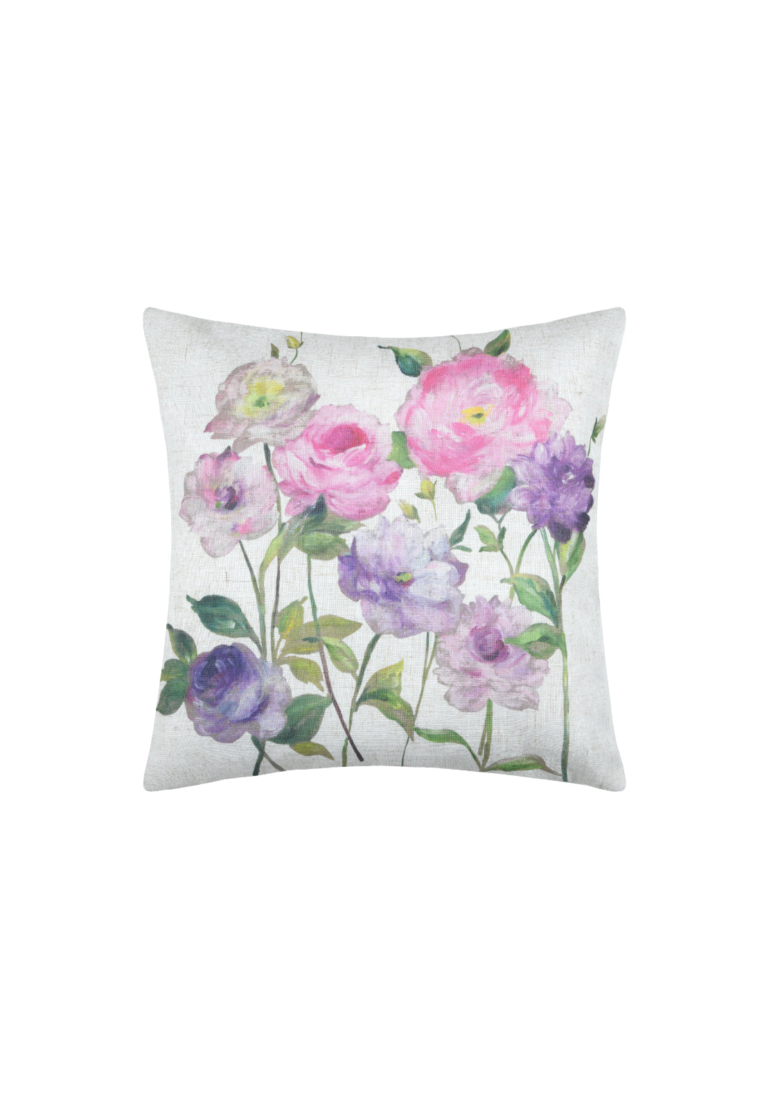 Rose Design Cushion - Floral