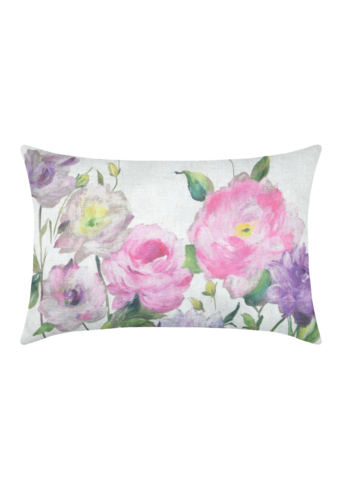 Rose Design Cushion - Floral