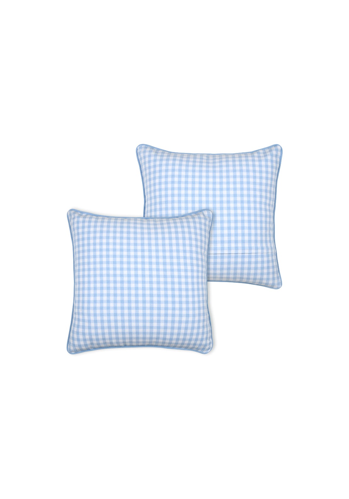 Bardot Cushion - Blue / White