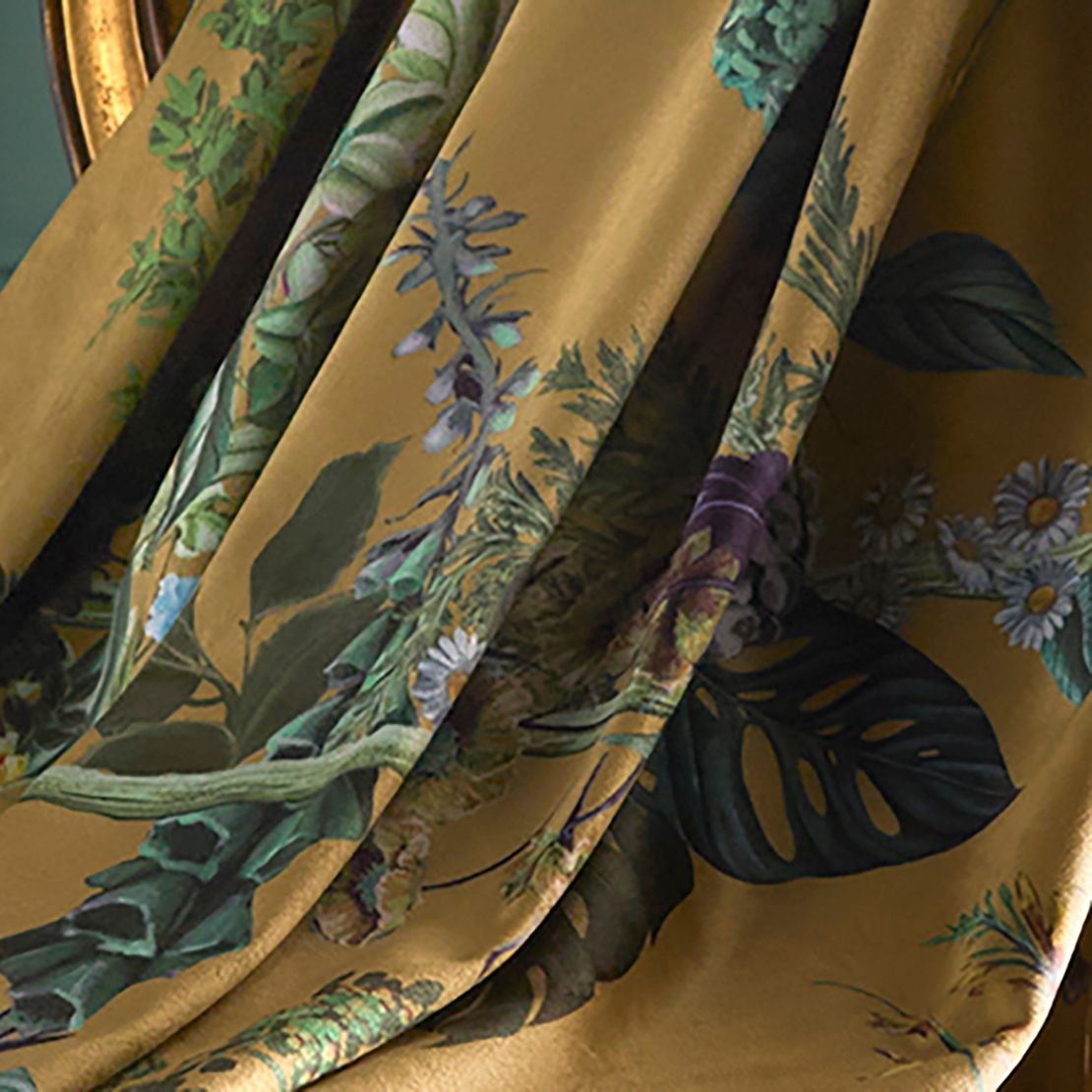 Laurence Llewelyn-bowen Cotswold Fantasia Throw - Gold 2 Shaws Department Stores