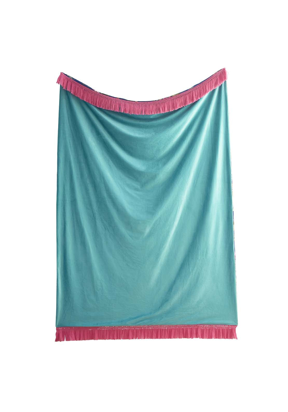 Laurence Llewelyn-bowen Cotswold Fantasia Throw - Navy 3 Shaws Department Stores