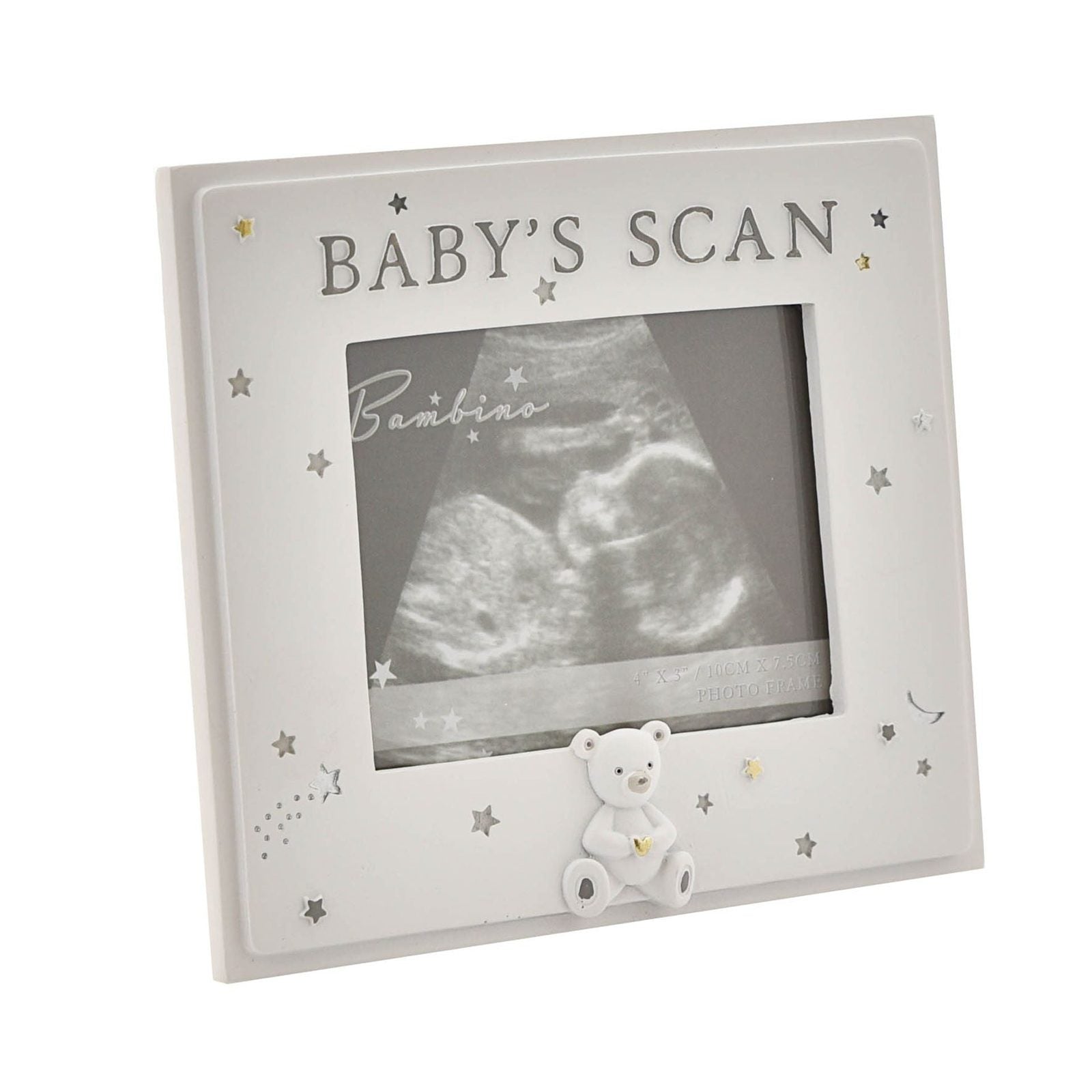 The Home Collection Bambino Resin Babys Scan Photo Frame 4" X 3" 1 Shaws Department Stores
