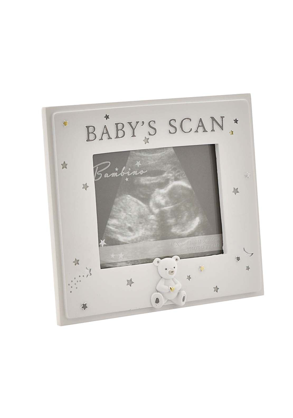 Bambino By Juliana Resin Babys Scan Photo Frame 4" X 3" 2 Shaws Department Stores