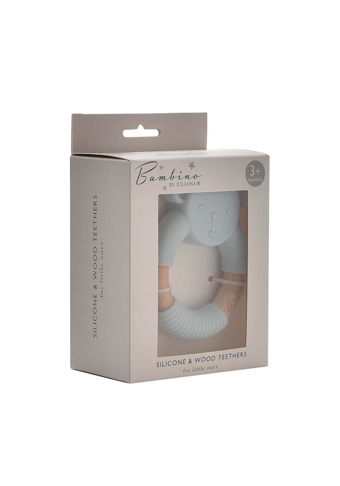 Bambino By Juliana Teddy Teether Blue 3 Shaws Department Stores