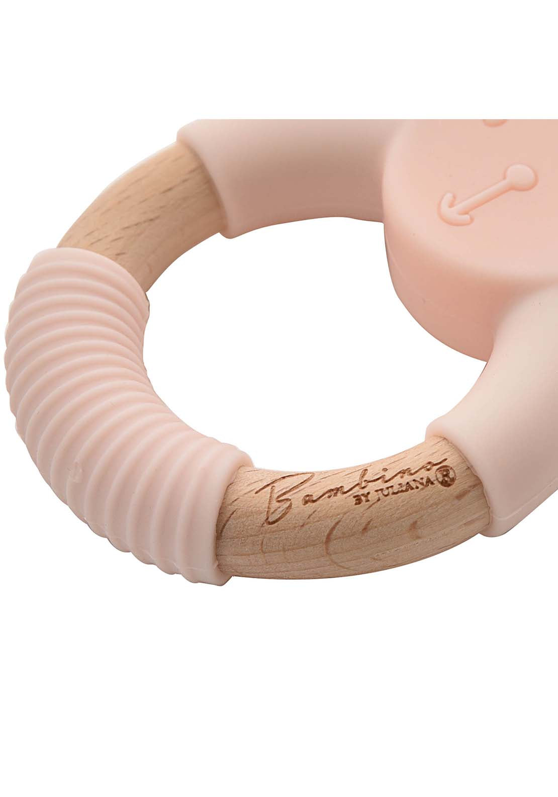 Bambino By Juliana Teddy Teether Pink 2 Shaws Department Stores