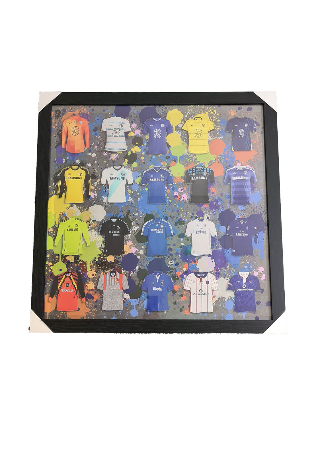 The Home Collection Chelsea Football Framed Picture 40cm x 40cm - Black 1 Shaws Department Stores