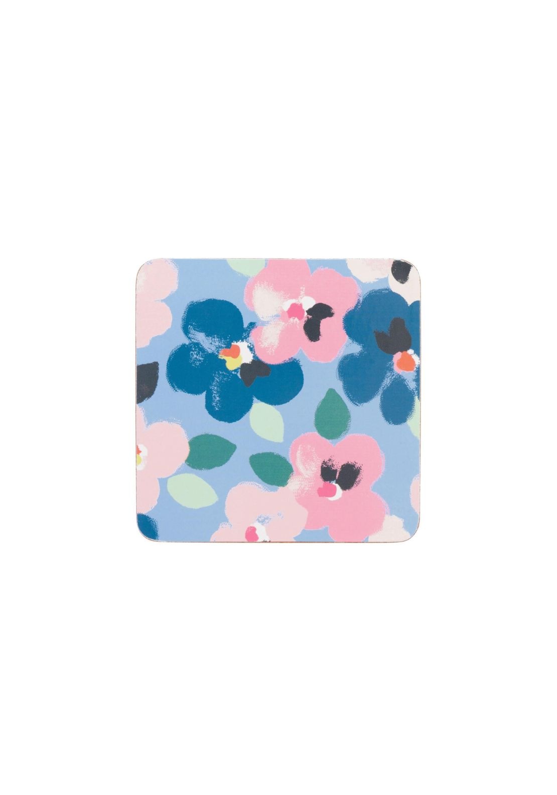 Cath Kidston Painted Pansies 4 Pack Cork Back Coaters 1 Shaws Department Stores