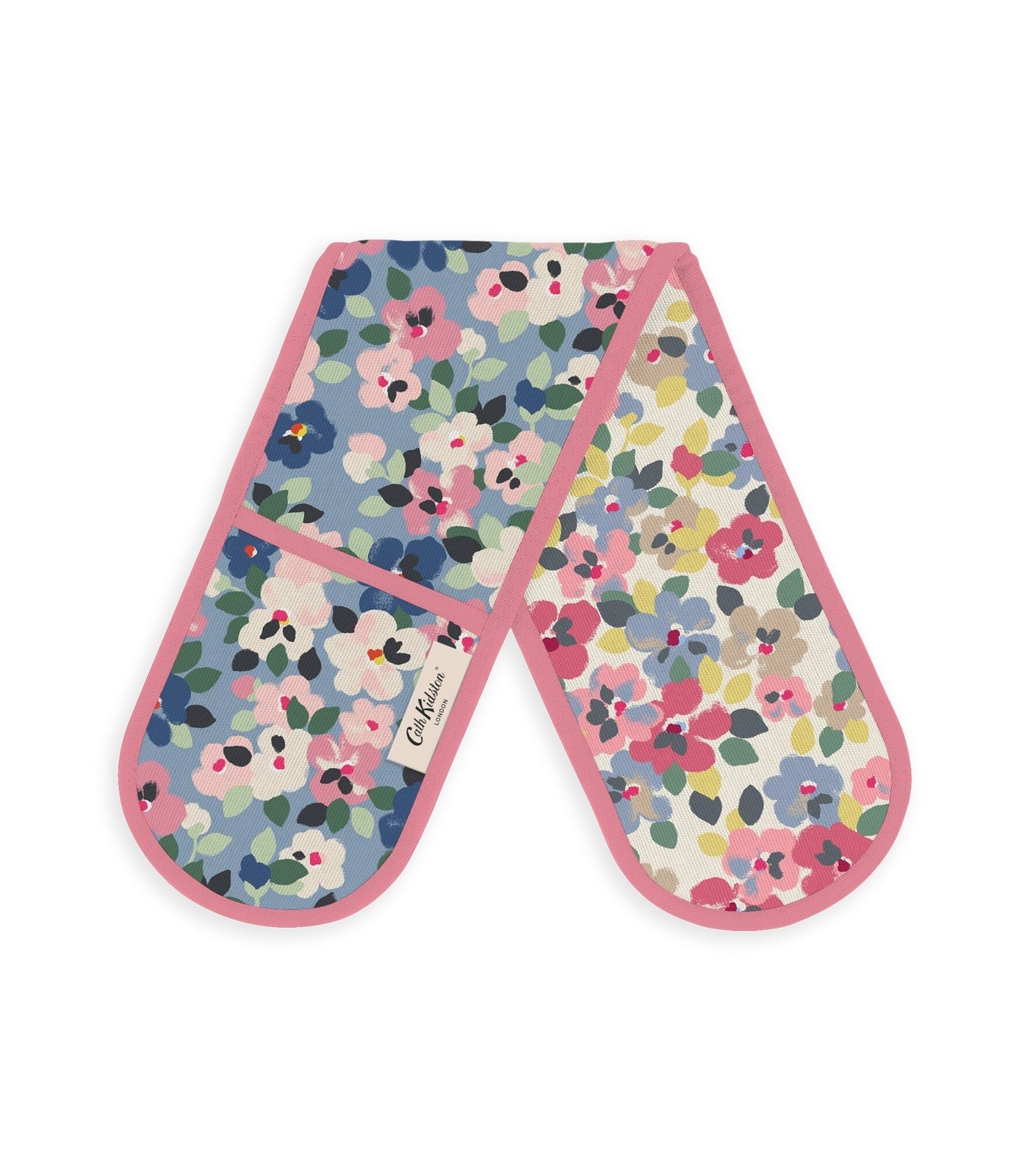 Cath Kidston Painted Pansies Double Oven Glove 1 Shaws Department Stores