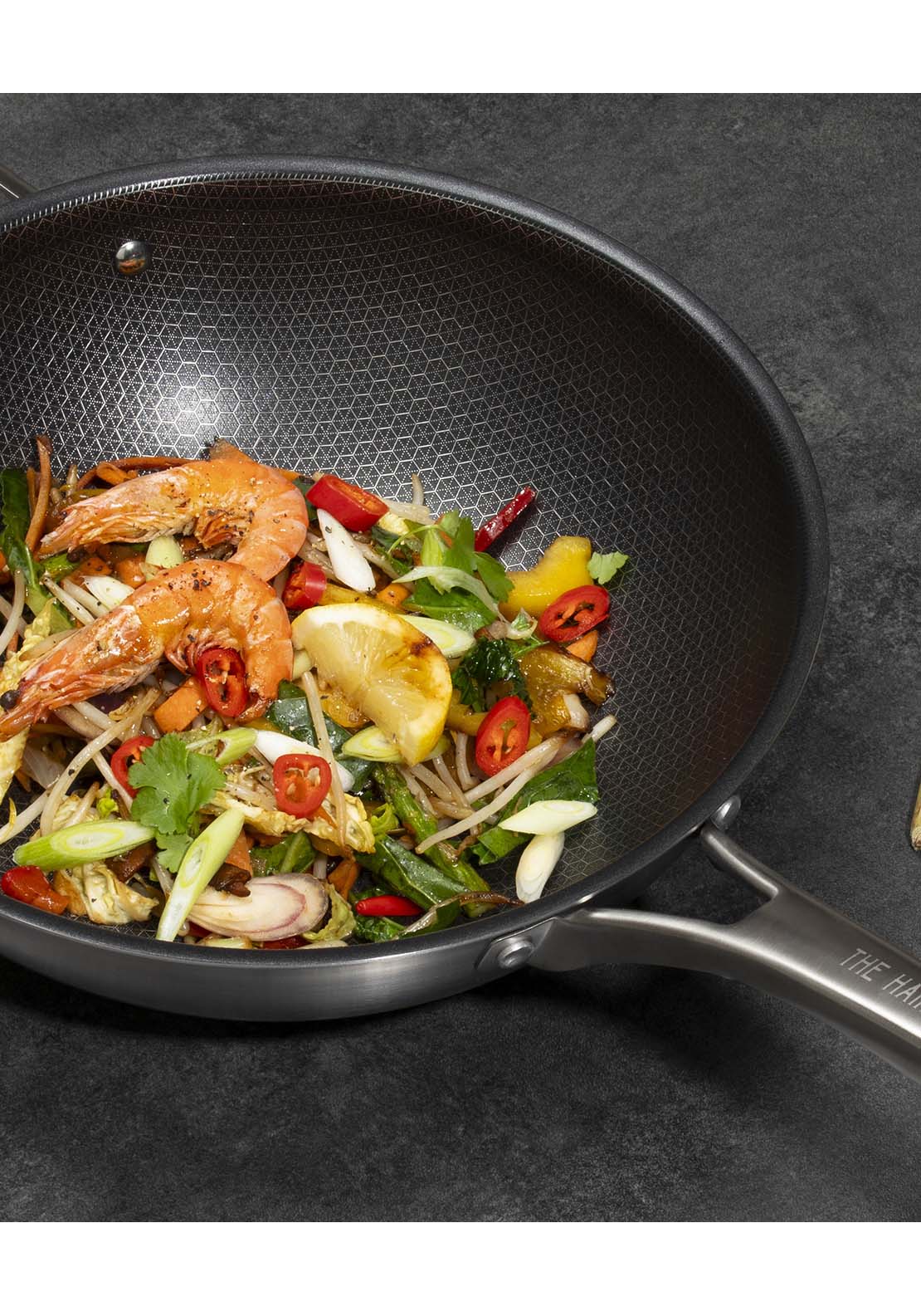 Hairy Bikers Hairy Bikers Hex Guard 30cm Wok Pan 3 Shaws Department Stores