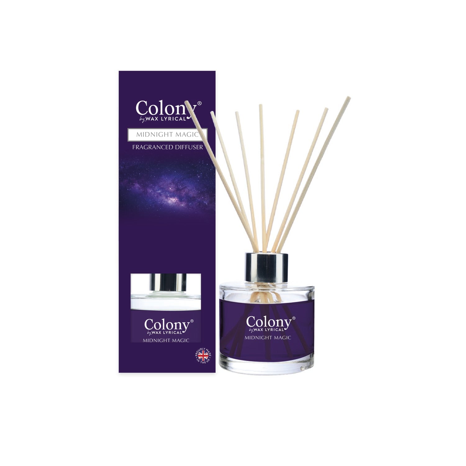 Wax Lyrical Colony Midnight Magic Diffuser 200ml - Midnight Magic 1 Shaws Department Stores